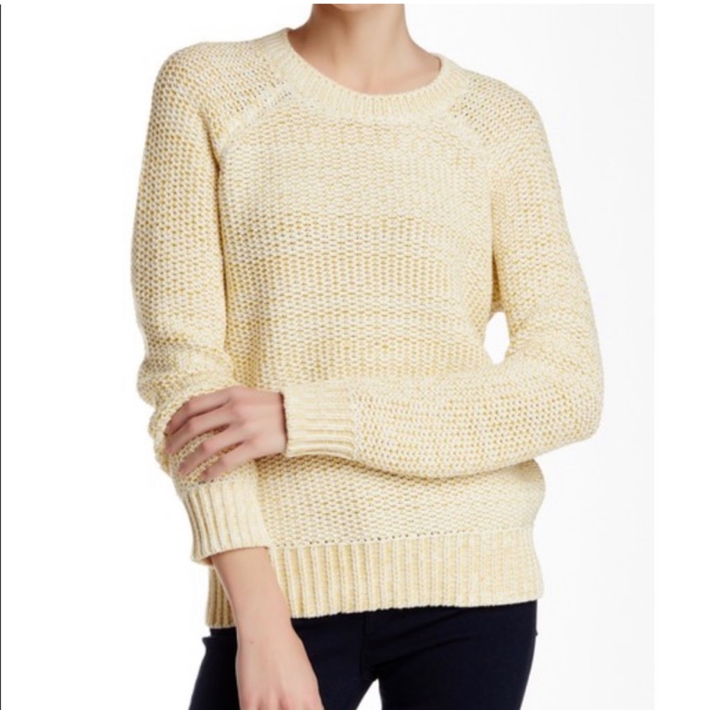 Vince Women’s Crewneck Marled Chunky Knit Pullover Sweater Size Small